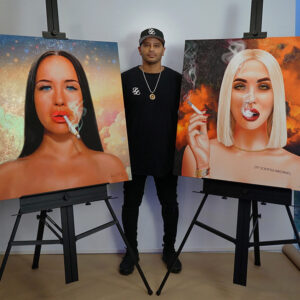 CUSTOM ART BY AMER $M